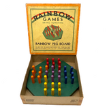 Albany Association of the Blind Rainbow Games Rainbow Peg Board