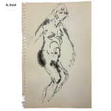 Six More Mid-Century Sketches, Artist Unknown, SOLD INDIVIDUALLY