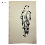 Six More Mid-Century Sketches, Artist Unknown, SOLD INDIVIDUALLY