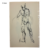 Six More Mid-Century Sketches, Artist Unknown, SOLD INDIVIDUALLY