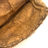 Very Sweet 19th Century Glass Beaded Folk Art Pouch Monogrammed EP