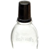 Chocolate, c. 1910s Etched Glass Soda Fountain Syrup Bottle