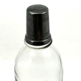 Chocolate, c. 1910s Etched Glass Soda Fountain Syrup Bottle