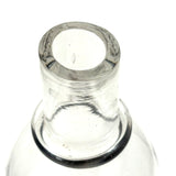 Chocolate, c. 1910s Etched Glass Soda Fountain Syrup Bottle