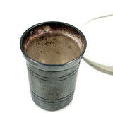 Chocolate, c. 1910s Etched Glass Soda Fountain Syrup Bottle