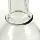 Chocolate, c. 1910s Etched Glass Soda Fountain Syrup Bottle