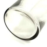 Chocolate, c. 1910s Etched Glass Soda Fountain Syrup Bottle