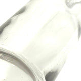 Chocolate, c. 1910s Etched Glass Soda Fountain Syrup Bottle