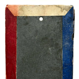 Super Painterly and Clever Antique Miniature Fourth of July Celebration Slate from Slatington, PA