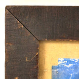 BEER and More at The Stable, Great Old Hand-painted Sign on Cardboard in Antique Frame