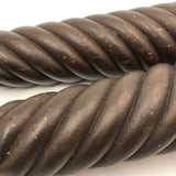 Gorgeous Antique 16+ Inch Sculpturally Carved/Turned Posts