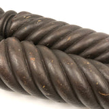 Gorgeous Antique 16+ Inch Sculpturally Carved/Turned Posts