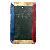 Super Painterly and Clever Antique Miniature Fourth of July Celebration Slate from Slatington, PA