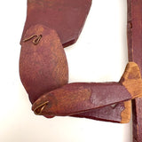 Very Sweet, Very Naive Antique Hand-carved Acrobat Toy Made by Neal, Fifth Grade