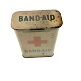 Scarce Early Johnson & Johnson Band-Aid Tin with Red Cross
