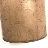 Sweet Antique Tin Pail in Original Pinkish-Putty Paint