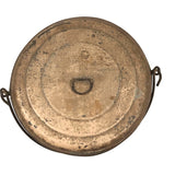 Sweet Antique Tin Pail in Original Pinkish-Putty Paint