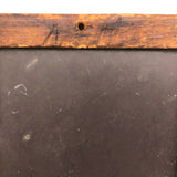 MH's Early American Primitive School Slate, All Original, Marvelous Patina