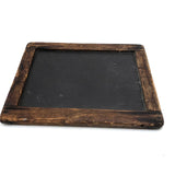 MH's Early American Primitive School Slate, All Original, Marvelous Patina