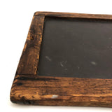 MH's Early American Primitive School Slate, All Original, Marvelous Patina