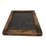 MH's Early American Primitive School Slate, All Original, Marvelous Patina