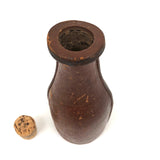 Old Leather Bottle with Complete Pea Pool Set (+ Make Do 18 & 20)