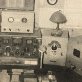 1958 W1PTB Ham Radio QSO Card, Mailed