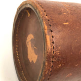 Old Leather Bottle with Complete Pea Pool Set (+ Make Do 18 & 20)