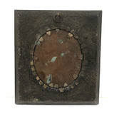 1850s Quarter Plate Daguerreotype of Woman Holding Union Case in Rare Hanging Gutta Percha Frame