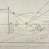 Geometric Perspective Drawings: Beautiful Mid 19th Century Notebook, 20 p, Full, Plus Extra