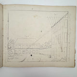 Geometric Perspective Drawings: Beautiful Mid 19th Century Notebook, 20 p, Full, Plus Extra