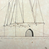 Geometric Perspective Drawings: Beautiful Mid 19th Century Notebook, 20 p, Full, Plus Extra