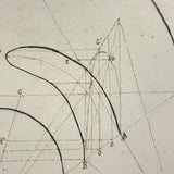 Geometric Perspective Drawings: Beautiful Mid 19th Century Notebook, 20 p, Full, Plus Extra