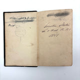 Memoir of Charles Henry Porter by E. Goodrich Smith, 1849, with Wooly Mammoth Endpaper Drawing