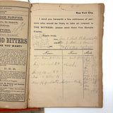 1886 + 1888 Almanacs with Handwritten Daily Diaries