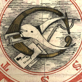 Lot of 1920s Masonic Emblem Drawings and Certificates