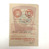 Lot of 1920s Masonic Emblem Drawings and Certificates