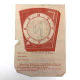 Lot of 1920s Masonic Emblem Drawings and Certificates