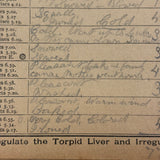 1886 + 1888 Almanacs with Handwritten Daily Diaries