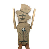 Fantastic Antique Dancing Doll (Uncle Sam?) with Wonderful Painted Details