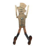 Fantastic Antique Dancing Doll (Uncle Sam?) with Wonderful Painted Details