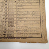 1886 + 1888 Almanacs with Handwritten Daily Diaries