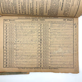 1886 + 1888 Almanacs with Handwritten Daily Diaries