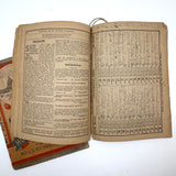 1886 + 1888 Almanacs with Handwritten Daily Diaries