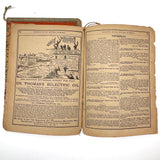 1886 + 1888 Almanacs with Handwritten Daily Diaries