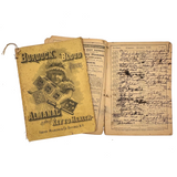 1886 + 1888 Almanacs with Handwritten Daily Diaries