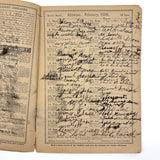 1886 + 1888 Almanacs with Handwritten Daily Diaries