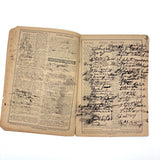 1886 + 1888 Almanacs with Handwritten Daily Diaries