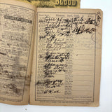 1886 + 1888 Almanacs with Handwritten Daily Diaries