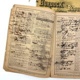 1886 + 1888 Almanacs with Handwritten Daily Diaries